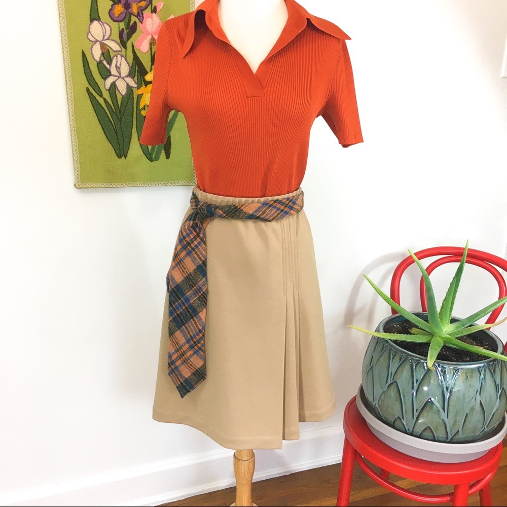 "Scout's Honor" Vintage 60's Schoolgirl Skirt